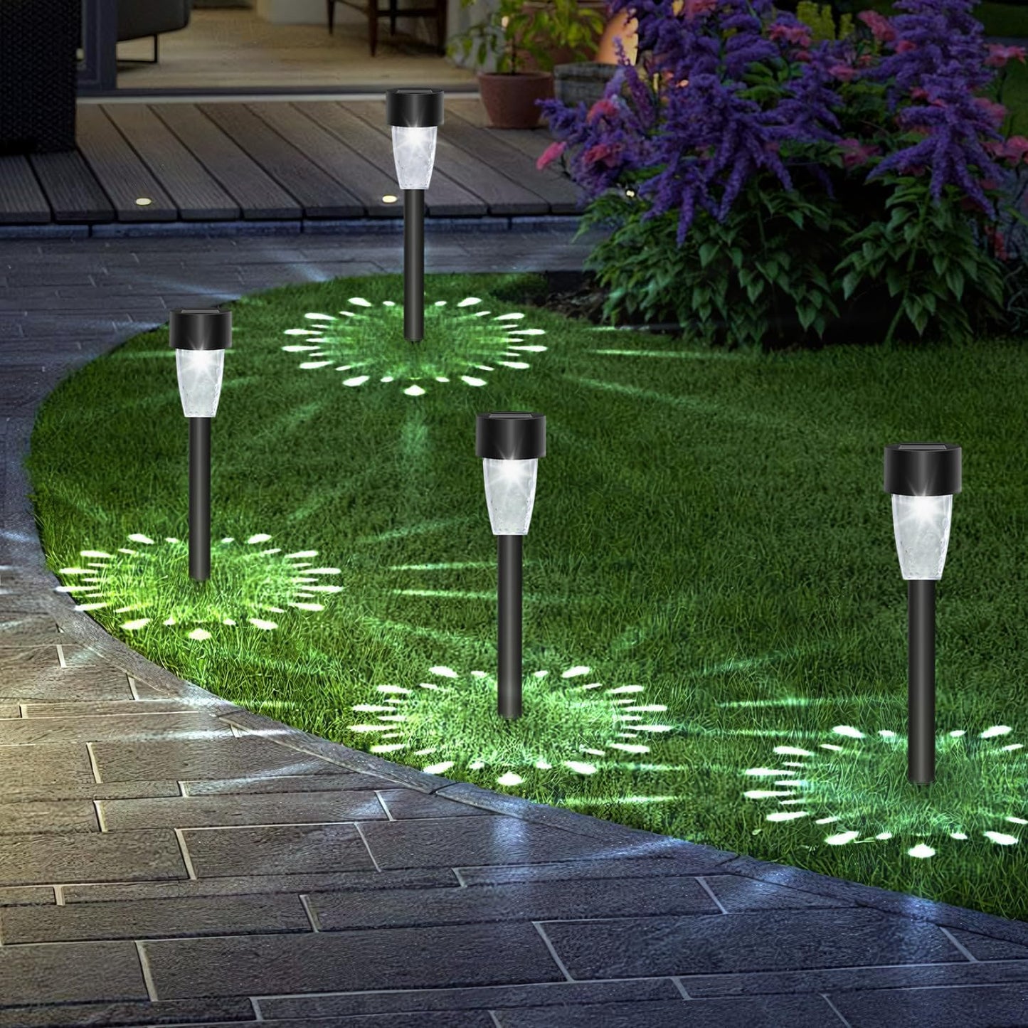 Luces Solares LED Exterior Jardín